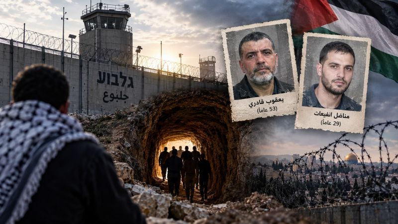 خمسة أعوام على عملية “نفق الحرية”.. أين هم أبطاله وكيف هو واقع رفاقهم؟