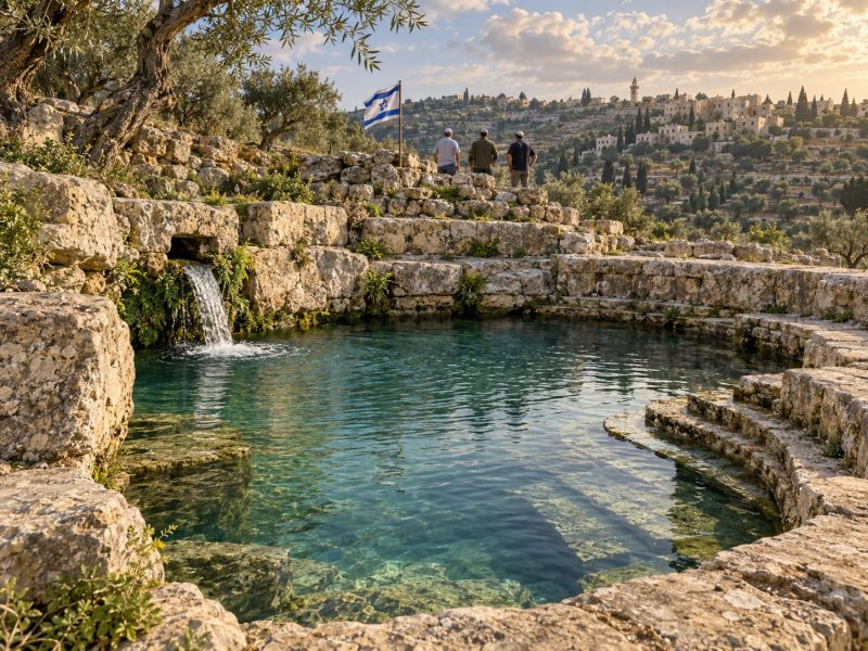 طقوس تمهّد للاستيلاء.. مستوطنون يستهدفون عينا تاريخية شمال غرب القدس