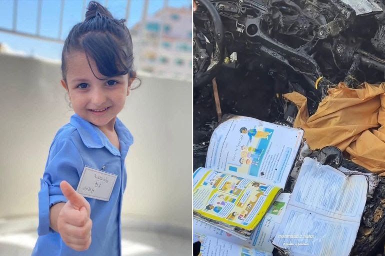 حكاية الطفلة وفاء.. حملت حقيبتها إلى المدرسة صباحًا.. فقتلها الاحتلال مساءً