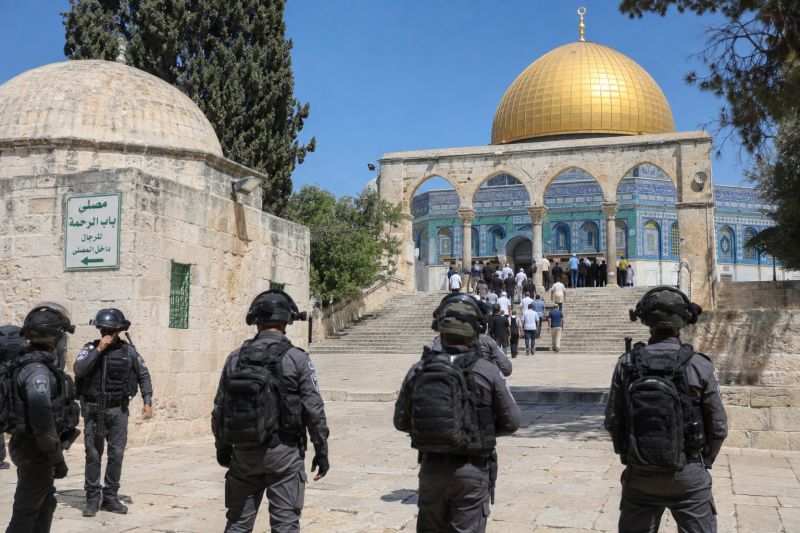  26 اقتحاما للأقصى و155 وقتًا مُنع فيها الأذان بالإبراهيمي في أغسطس