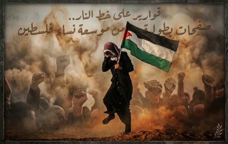 قوارير على خط النار.. صفحات بطولية من موسعة نساء فلسطين