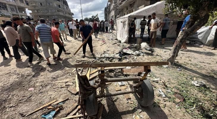 استهداف عربة نقل في غزة.. الاحتلال يلاحق وسائل الحياة البديلة