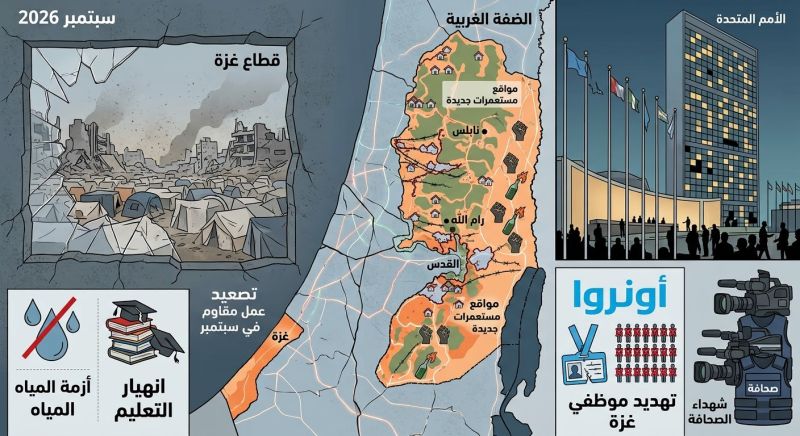 سبتمبر 2026.. شهر التصعيد في غزة والضفة واتساع المواجهة السياسية حول فلسطين