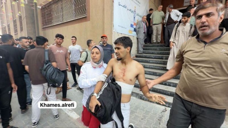 إصابة 5 طلاب بقصف إسرائيلي استهدف الجامعة الإسلامية
