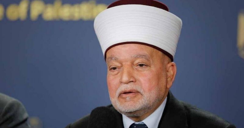 مفتي فلسطين: غدا الأربعاء غرة شهر صفر 1448 هـ