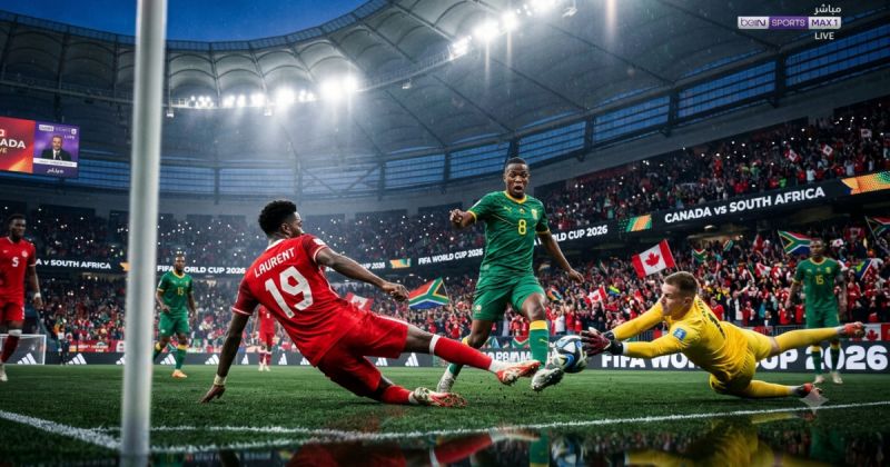 مباراة كندا ضد جنوب أفريقيا مباشر على beIN Sports MAX 1 LIVE - جنوب أفريقيا وكندا لايف يلا شوت