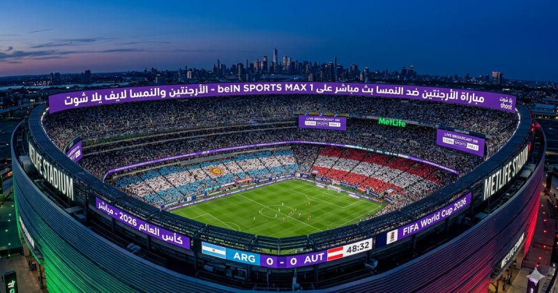مباراة الأرجنتين ضد النمسا مباشر على beIN SPORTS MAX 1 lIVE - النمسا والأرجنتين لايف يلا شوت