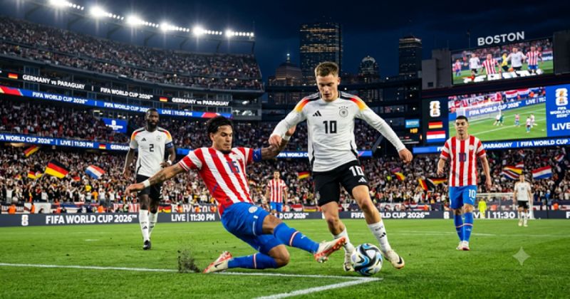 مشاهدة مباراة ألمانيا وباراغواي بث مباشر beIN Sports MAX 2 - لايف مباشر الآن
