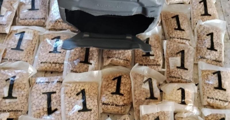 خان يونس: إحباط محاولة تهريب 48 ألف حبة مخدرة