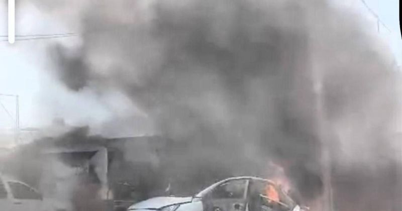 إصابات جراء استهداف إسرائيلي لمركبة مدنية وسط مدينة غزة
