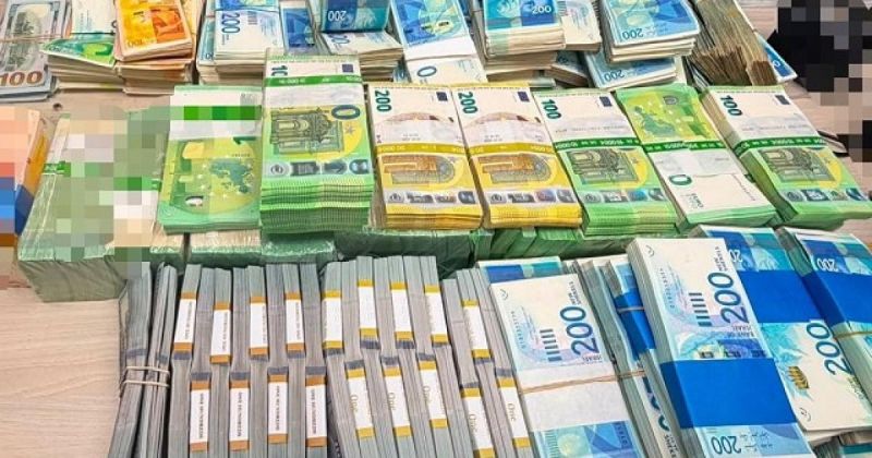 الشرطة الإسرائيلية تعلن ضبط أكثر من 4 مليون شيكل خلال مداهمة منزل في طمرة