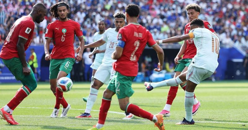 ملخص مباراة فرنسا والمغرب في كأس العالم 2026