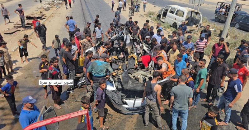 شهيد ومصابون بقصف إسرائيلي على عدة مناطق في قطاع غزة