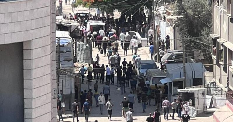 شهيدان وإصابات بقصف مسيّرة إسرائيلية وسط مدينة غزة