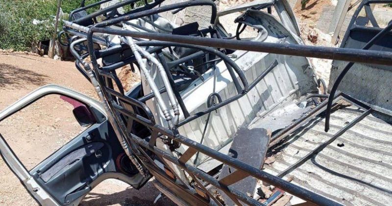 إصابة شخص باستهداف مسيّرة إسرائيلية مركبة في ريف دمشق