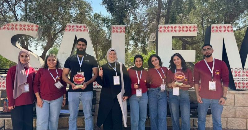 جامعة بيت لحم تحصد المركزين الأول والثاني على مستوى الجامعات الفلسطينية في مسابقة (ابتكارات تربوية بنهج STEAM IT)