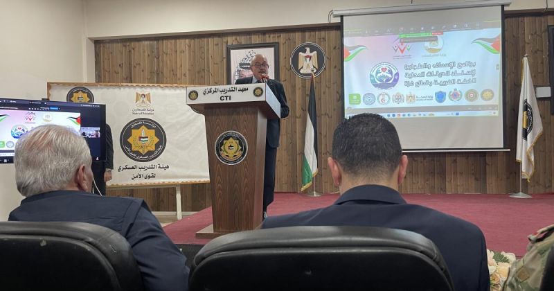 إطلاق برنامج الاسعاف والطوارئ لإسناد الهيئات المحلية في الضفة وغزة