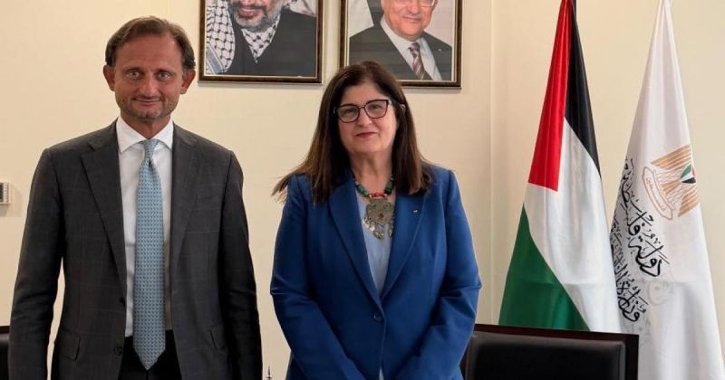 وزيرة الخارجية تدعو إيطاليا إلى الاعتراف بدولة فلسطين