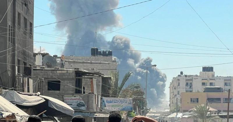 إصابات في غارتين إسرائيليتين على منزلين في غزة وخانيونس