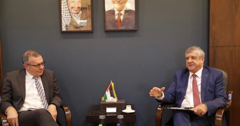 وزير الأشغال يبحث مع "UNDP" مستجدات العمل والتدخلات القائمة في قطاع غزة