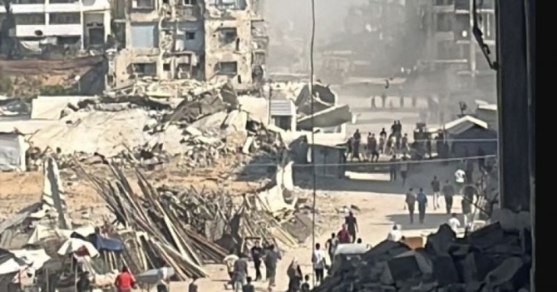 شهيدان ومصابون في غارة إسرائيلية على حي الشيخ رضوان بمدينة غزة