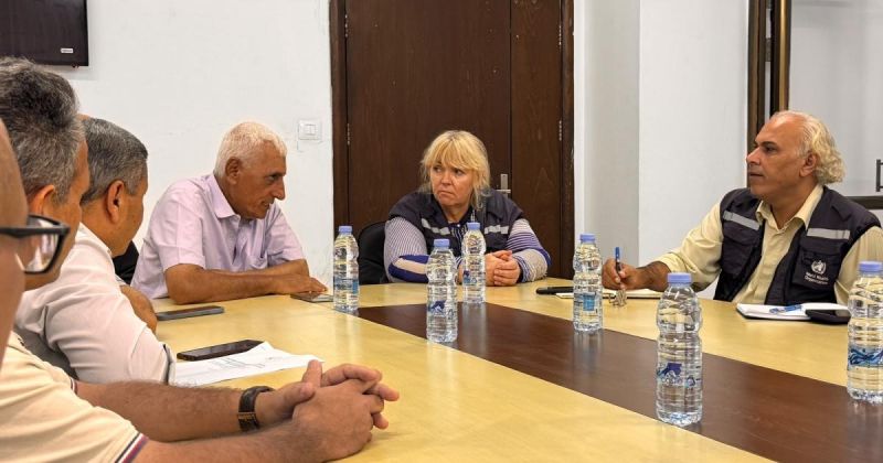 ملفات صحية مشتركة على طاولة البحث بين الهلال الأحمر والصحة العالمية