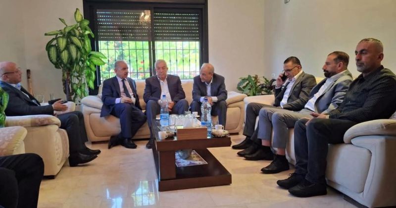 العالول يستقبل قيادات من "فتح" والأجهزة الأمنية في نابلس