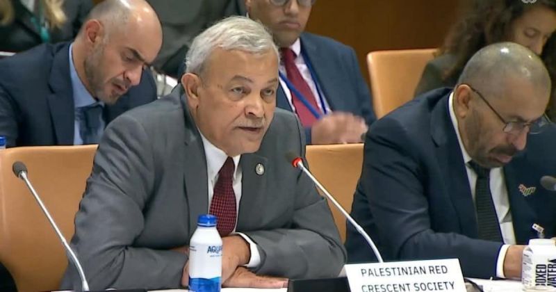 رئيس جمعية الهلال الأحمر الفلسطيني يختتم مهمة إنسانية في نيويورك