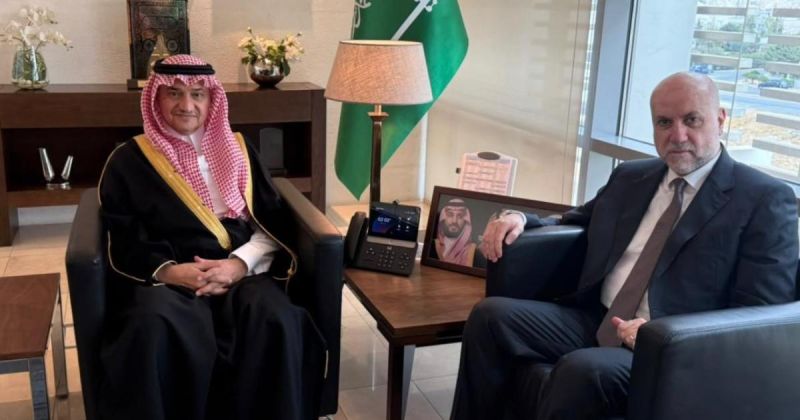 الهباش يبحث مع السفير السعودي في فلسطين التطورات والعلاقات الثنائية
