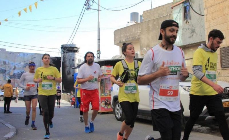 انطلاق ماراثون فلسطين الدولي العاشر في بيت لحم
