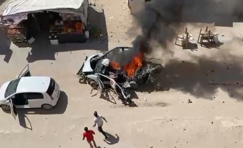 استشهاد طفلتين وجرحى بغارة إسرائيلية على سيارة غرب غزة