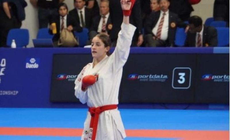 مريم بشارات تعانق الذهب العالمي في الكاراتيه لتهدي فلسطين إنجازاً جديداً