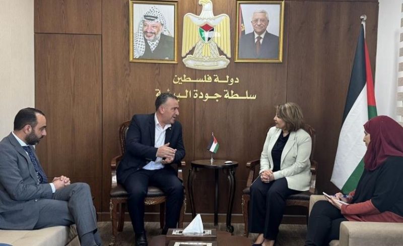 سلطة جودة البيئة وبرنامج الأمم المتحدة الإنمائي يبحثان تعزيز التعاون