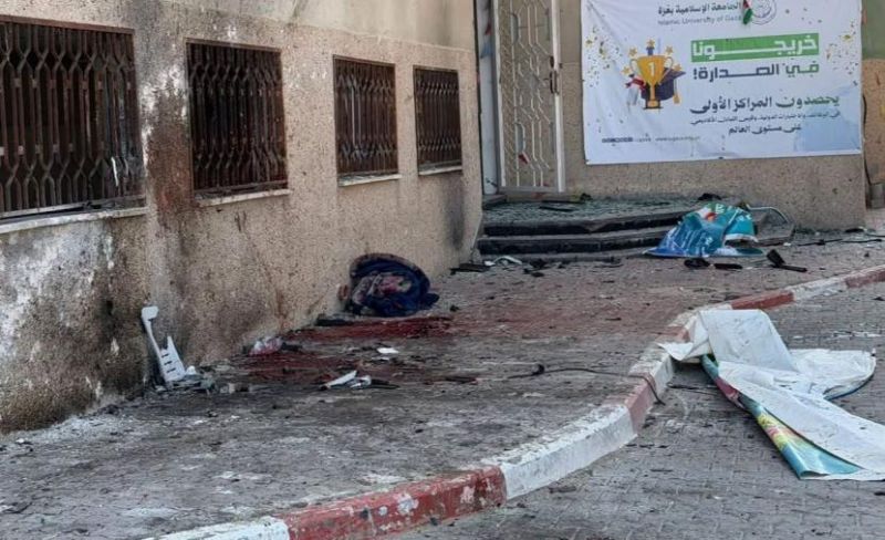 حماس تطالب الوسطاء بلجم الاحتلال بعد استهداف الجامعة الإسلامية