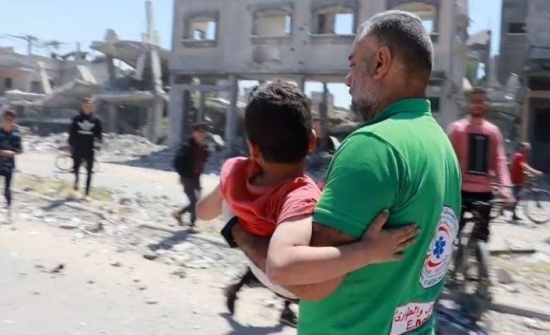 شهيدة وإصابات في قصف مدفعي صهيوني استهدف منزلاً شمال قطاع غزة