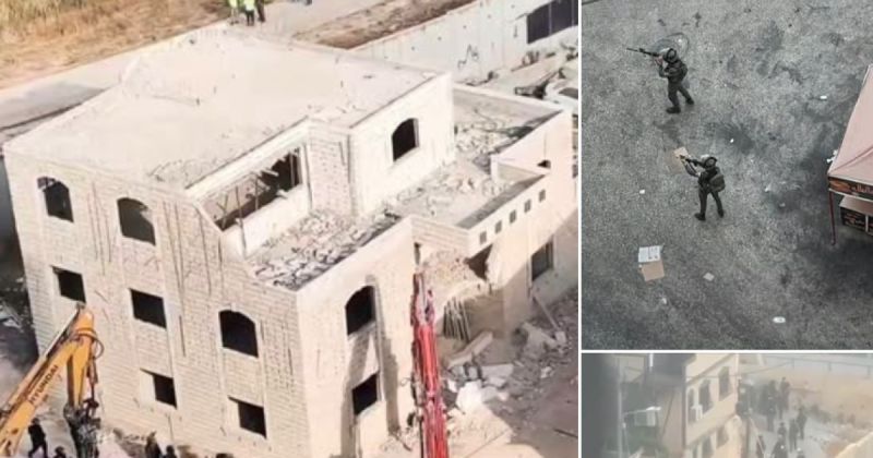 اقتحامات وهدم واعتقالات في الضفة الغربية.. وتصعيد استيطاني يطال ممتلكات المواطنين