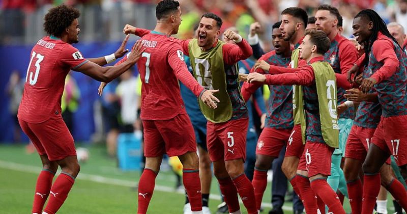 رونالدو يسجل في سادس مونديال والجزائر تُقصي الأردن بفوز قاتل