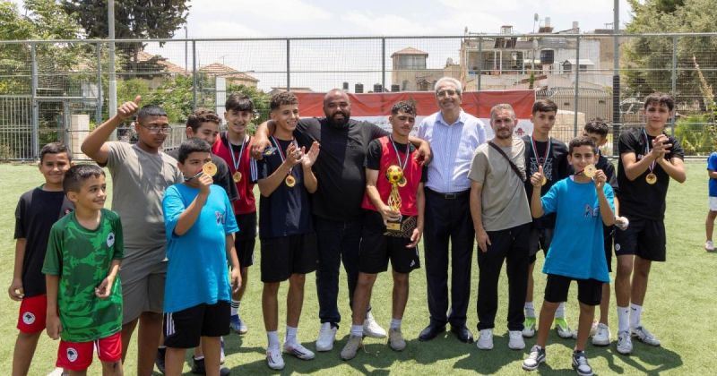 ضمن برنامج "المدارس الصيفية": بطولة لكرة القدم تجمع أطفال القدس في البلدة القديمة