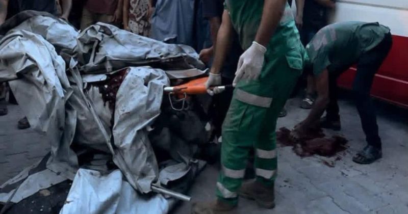 6 شهداء بينهم أطفال ونساء في غارة إسرائيلية على منطقة ميناء غزة