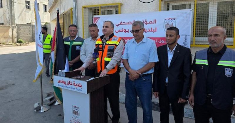 بلديات غزة تحذر من توقف خدمات المياه والصرف الصحي