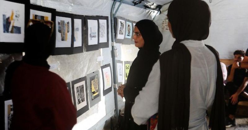 غزة بعيون فنانيها.. معرض يوثق المكان والذاكرة وسط الحرب