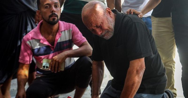 فلسطينيون يشيّعون محمد خلة شمال غزة