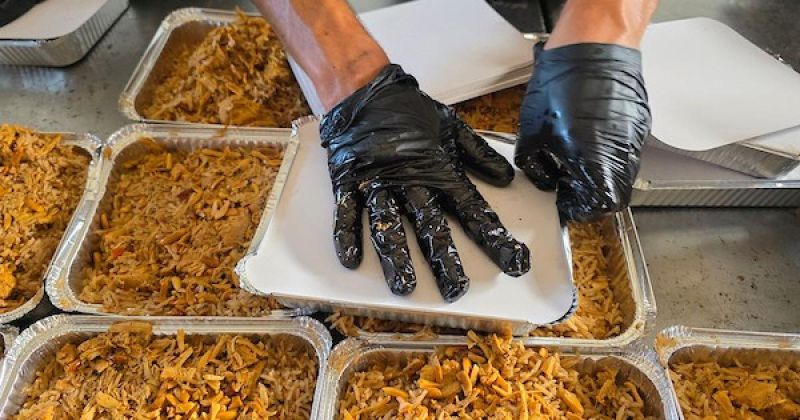 آخر مطبخ عامل في منطقة المواصي بخان يونس