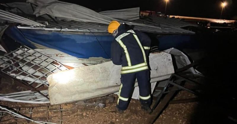 منخفض جوي يضرب تجمعات بدوية بالأغوار الشمالية.. ومصطفى يوجّه بإغاثة المتضررين