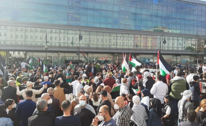 برلين.. اعتقال متظاهرين بوقفة مؤيدة لفلسطين
