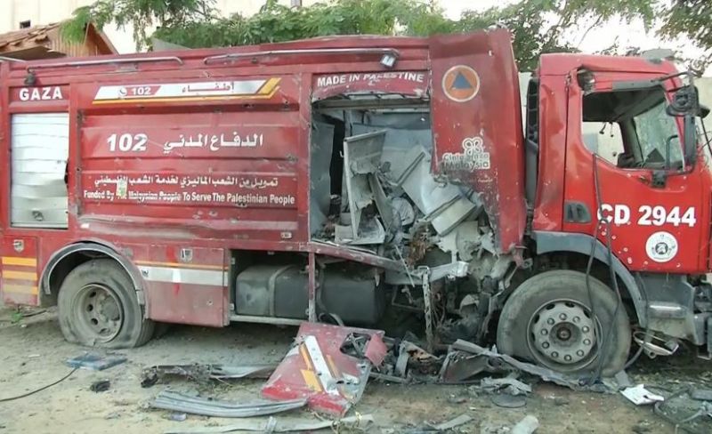 الدفاع المدني بغزة يناشد بتوفير المعدات اللازمة لصيانة مركباته قبل الشتاء
