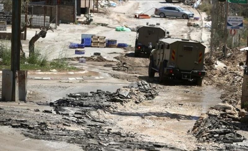 قوات الاحتلال تقتحم مثلث الشهداء جنوبي جنين
