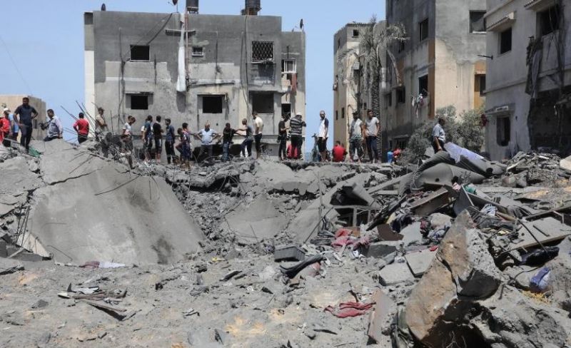 مصاب جراء استمرار خروقات الاحتلال لوقف النار بغزة