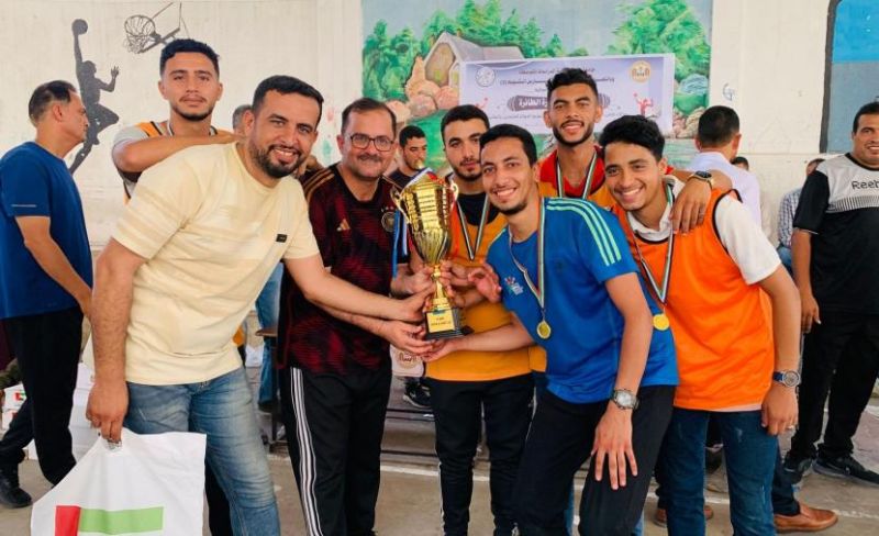 الدراسات المتوسطة في جامعة الإسراء تنظم مباراة كرة طائرة
