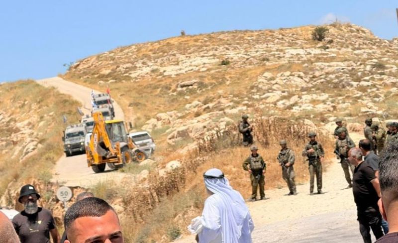 الاحتلال يستولي على 7 دونمات ونصف من أراضي قباطية بجنين